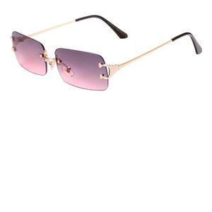 Rimless Unisex Sunglasses